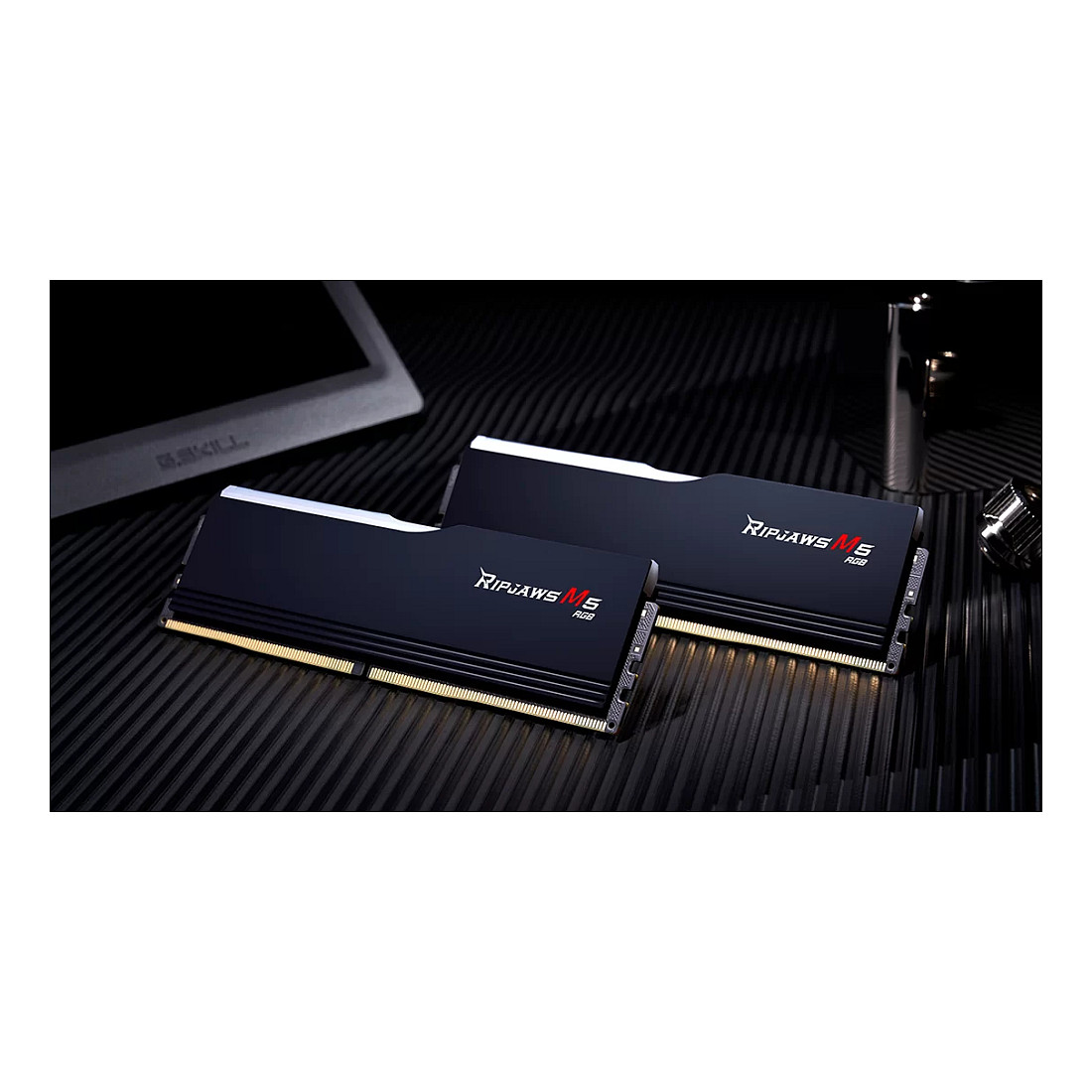 RAM Memorie G.SKILL Ripjaws M5 RGB DDR5-6000 CL28 / 32GB (2x16GB) / DIMM / Kit / Intel XMP - Zezë - 3