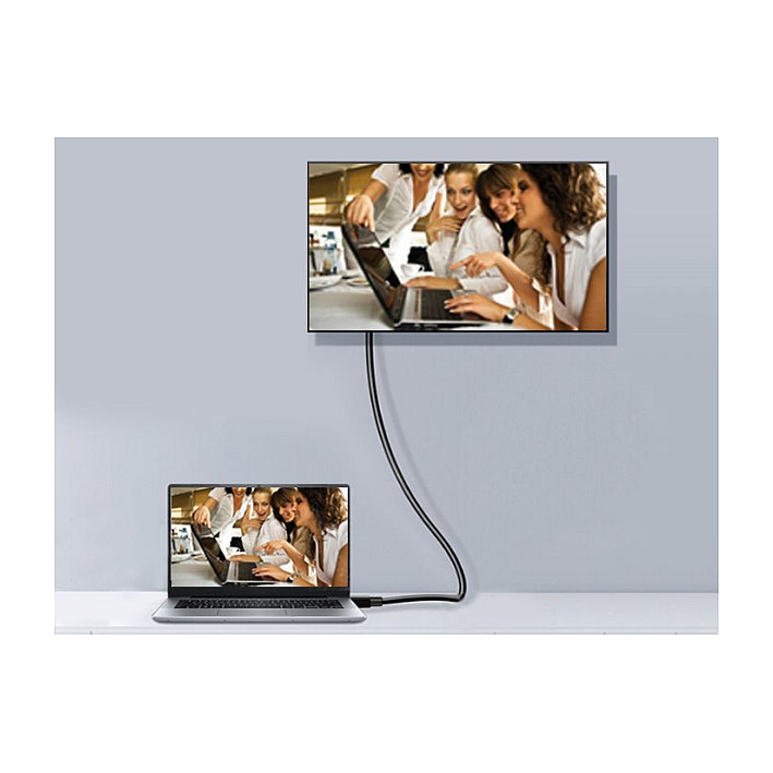 Kabllo DisplayPort Equip Cable 1.4 Male/Male 3m 8K/60Hz HDCP Premium – Zezë - 6