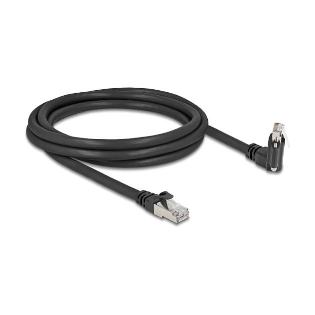 Kabllo për Rrjet DeLOCK 80918 / Cat 6 / S/FTP / RJ-45 / 1000 Mbit/s / 2m - Zezë - 3