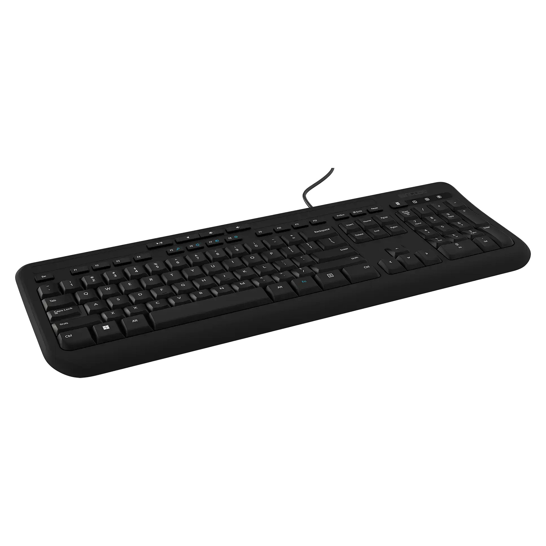 Tastierë me kabllo Incase Designed by Microsoft 600 / QWERTY - Zezë - 6