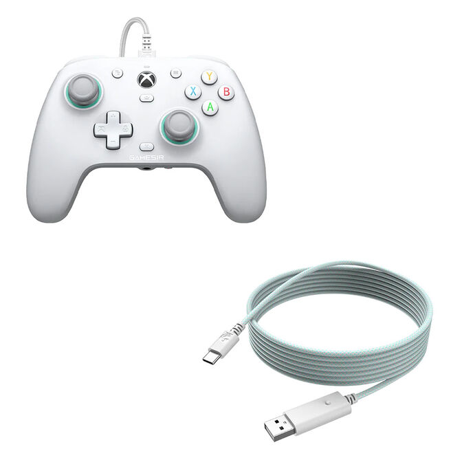 Kontroller për PC / Xbox GameSir G7 SE / Wired – Bardhë - 6