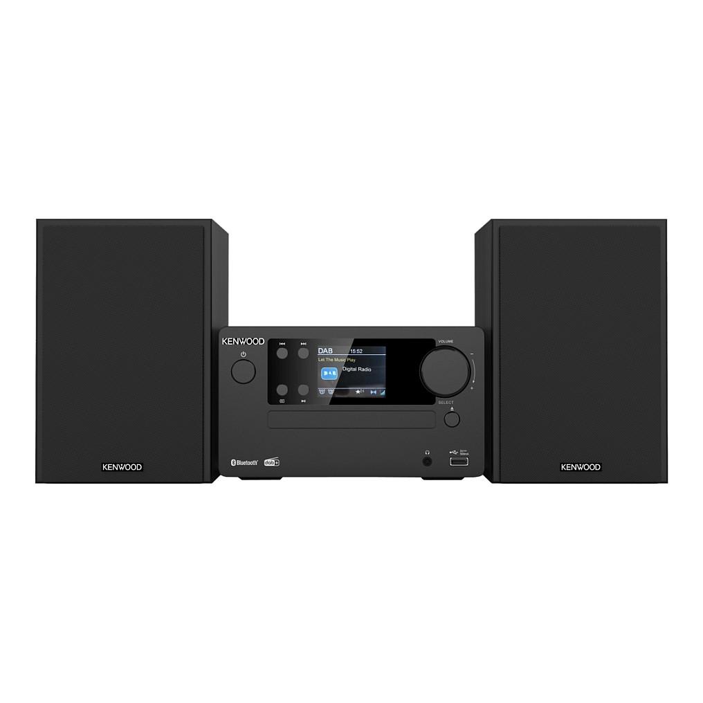 Sistem Audio Kenwood M-725DAB-B, 2 × 25W, CD, USB, DAB+, FM-RDS, Bluetooth 5.0 - Zezë