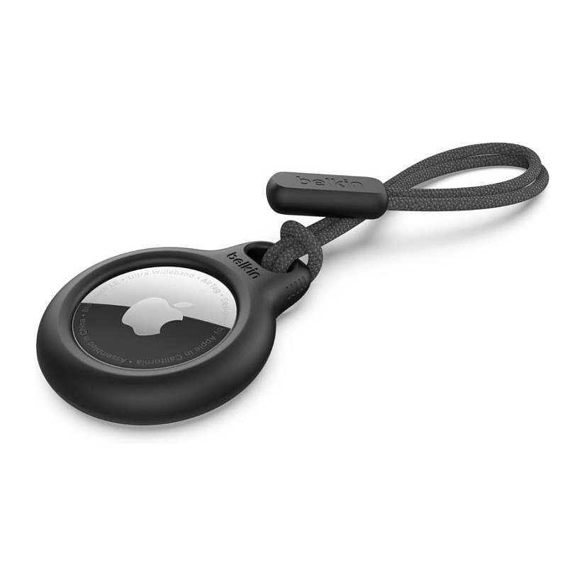 Mbajtëse Belkin me varëse për Apple AirTag, e zezë - 1