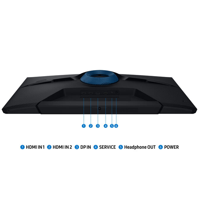 Monitor Gaming Samsung Odyssey G5 G51F LS32FG512EUXEN / 32” / WQHD 2K VA LED / 180Hz / 1ms / HDMI+DP+USB - Zezë - 8