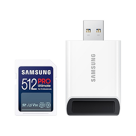 Kartë memorie SD CARD 512GB Samsung XC PRO Ultimate (CL10) Reader - 6