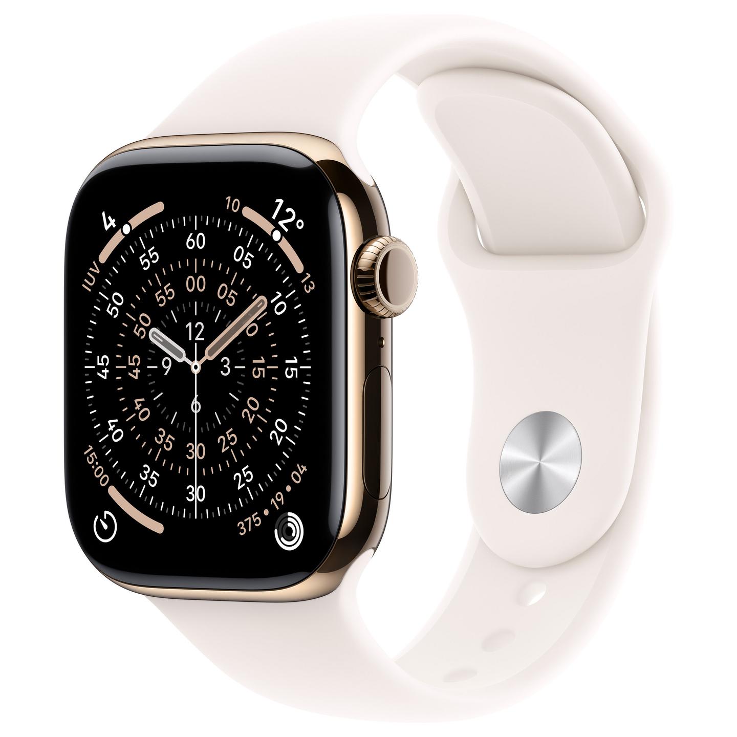 Apple Watch Series 11 / OLED / GPS + Cellular / Sport Band S/M – Ari/Rozë