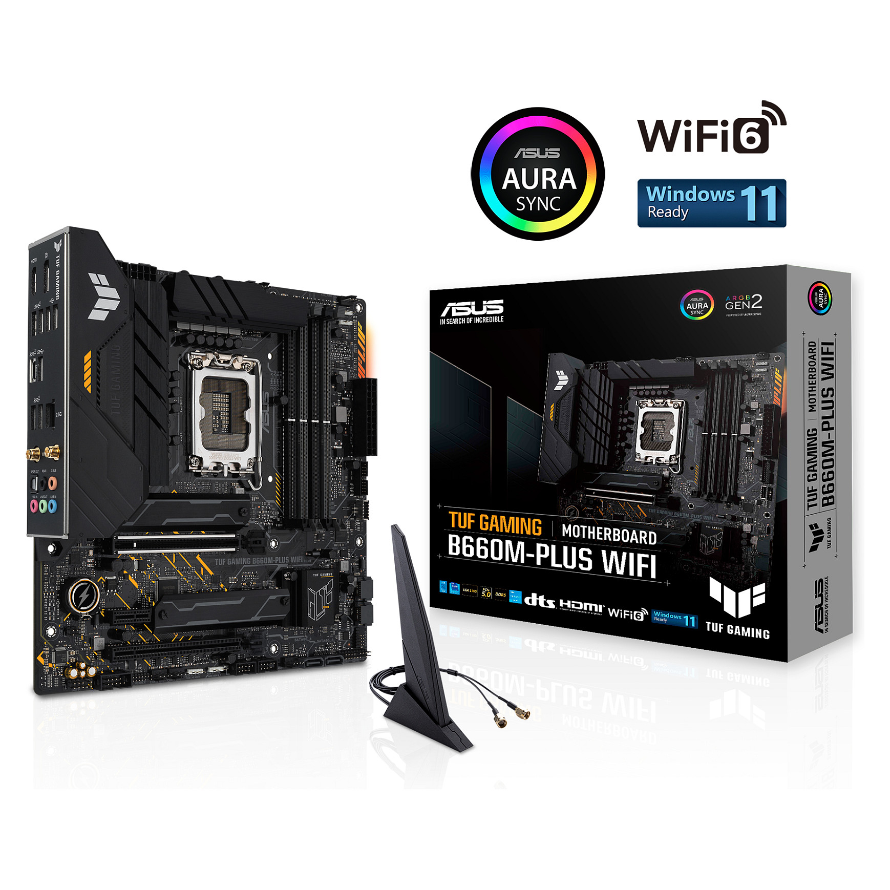Pllakë Amë ASUS TUF GAMING B660M-PLUS WIFI - 8