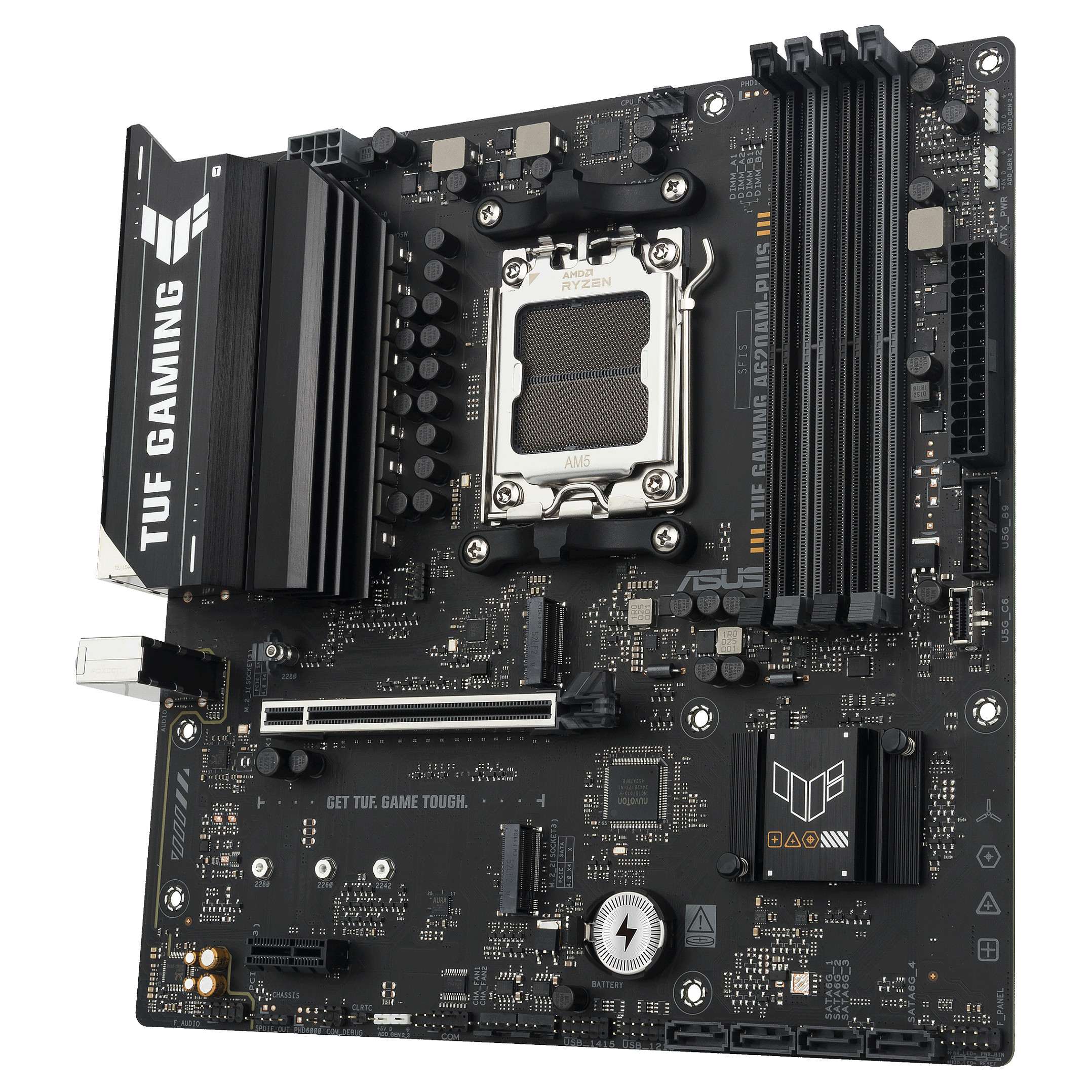 Pllakë Amë AMD AM5 ASUS TUF GAMING A620AM-PLUS / DDR5 / mATX / HDMI+DP - 3