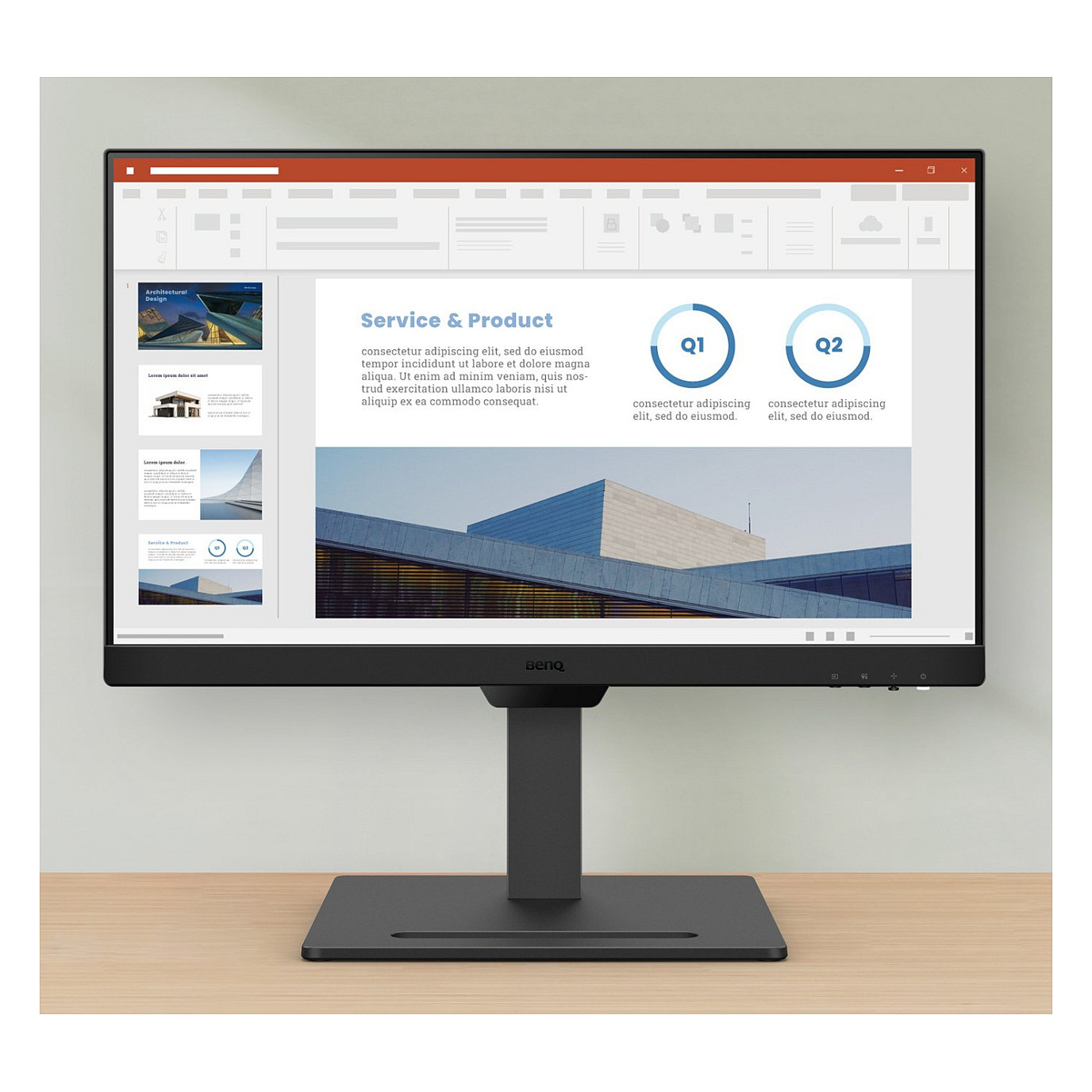 Monitor BenQ GW2790T / 27″ / FHD IPS / 100Hz / 5ms / HDMI + DP - Zezë - 2