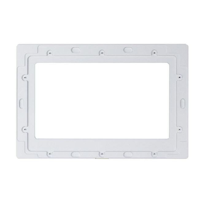 ALLNET 12 Inch Touch Display Tablet White Wide Bezel – Broad Mounting Frame Cover for Wall Installation - 2