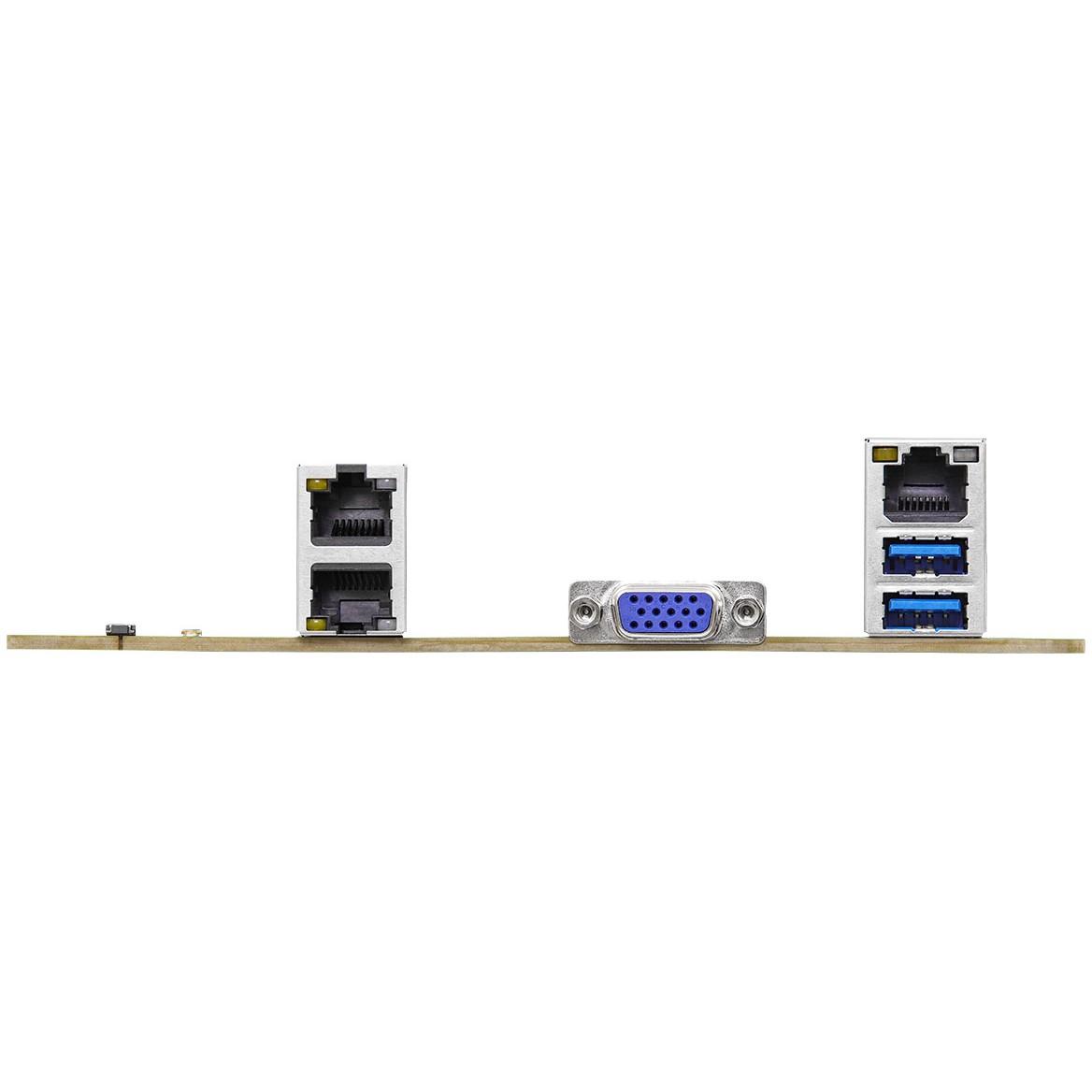Pllakë Amë MB Intel ASRock Rack EC266D4ID-2T/X550, LGA1700, C266, Deep Mini-ITX, DDR5 ECC UDIMM, 10GbE - 4