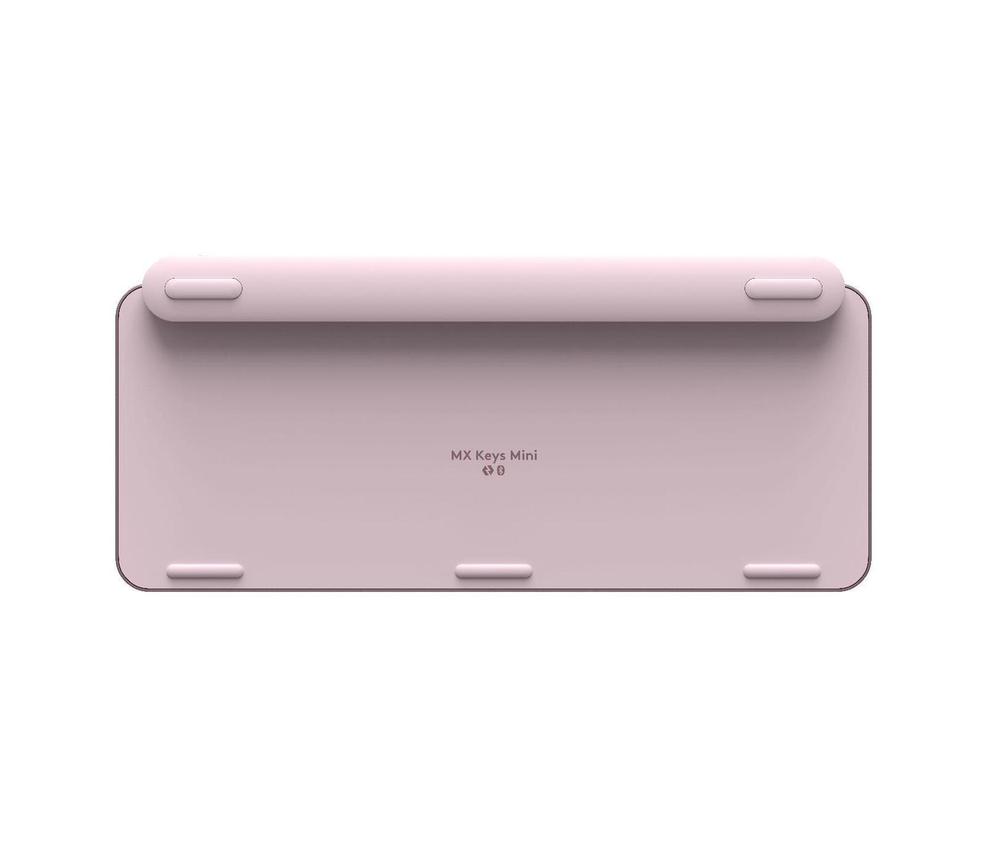 Tastierë Pa kabllo Logitech MX Keys Mini / 920-010500 / QWERTY US International / Bluetooth / Backlit / USB-C – Rozë - 3