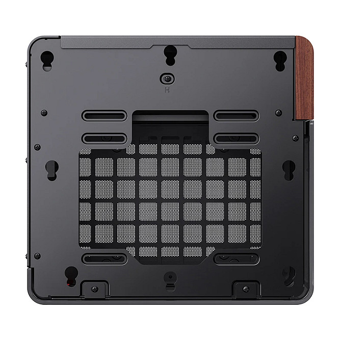Kasë PC JONSBO TK-0 / Mini Tower / Mini-ITX / Tempered Glass / Wood - Zezë - 22