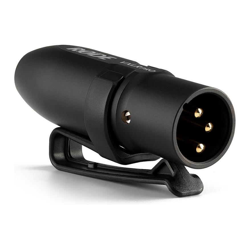 Adapter RØDE VXLR Pro, 3.5 mm TRS Femër në XLR Mashkull, Transformer-Balanced, Phantom 12–48 V në 4 V - Zezë
