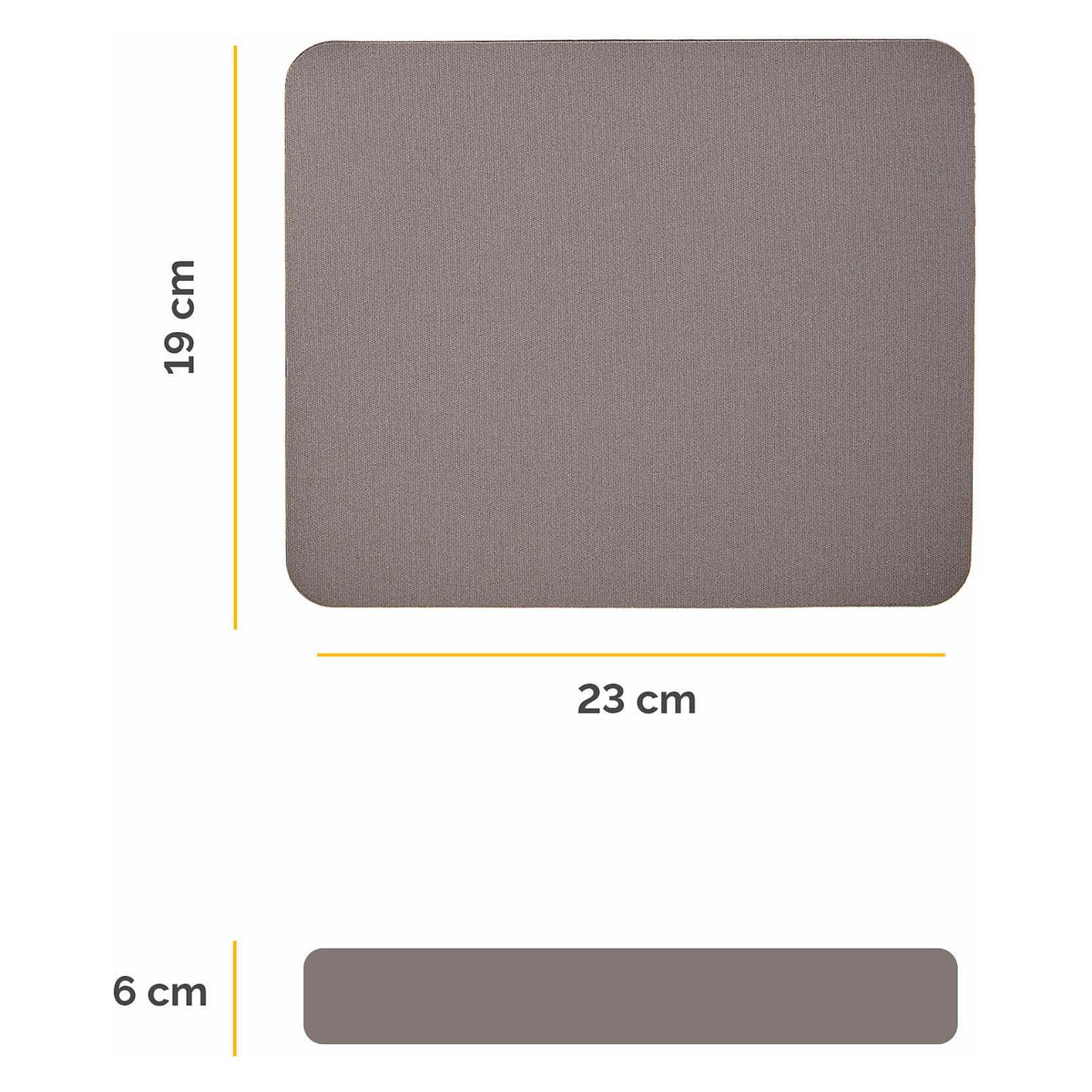 Mauspad Fellowes 29702 / 224x186mm / 6mm / Polyester / Baza Anti-Rrëshqitëse - Bezhë - 2