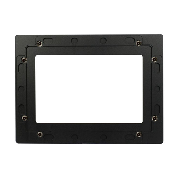 ALLNET 12 Inch Touch Display Tablet Black Wide Bezel – Broad Mounting Frame Cover for Wall Installation - 2