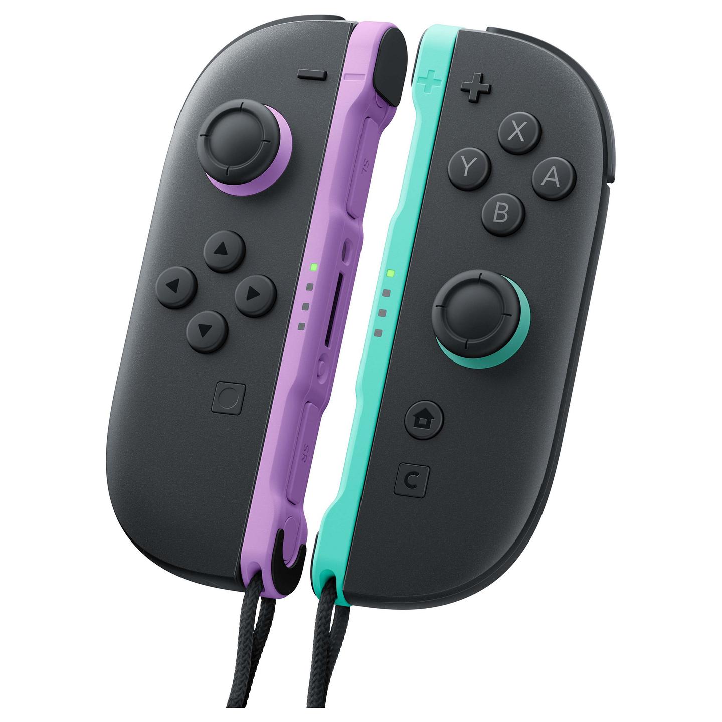 Kontroller Nintendo Joy-Con 2, Nintendo Switch 2, Set prej 2 Copësh – Zezë , Vjollcë , Gjelbër  - 3