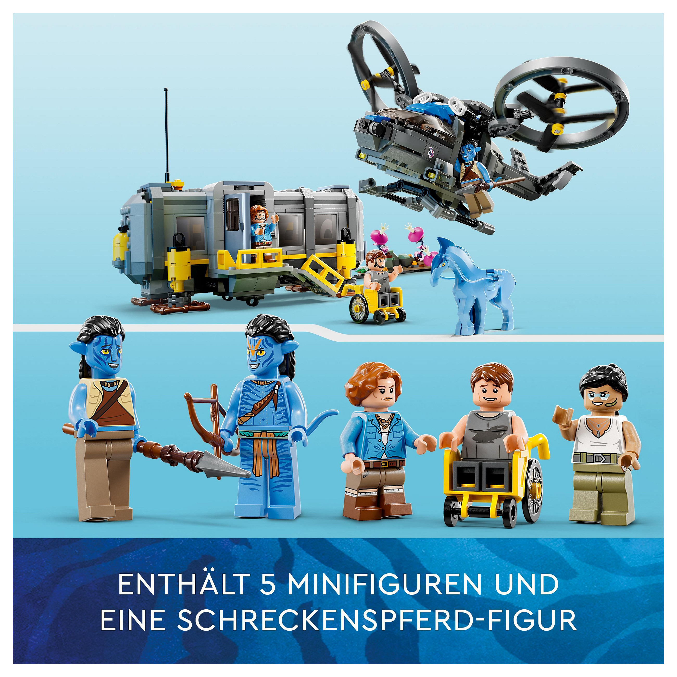 Lodër LEGO Avatar - Malet Fluturuese - 26