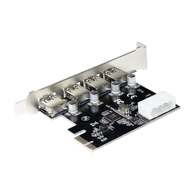 LogiLink PCI Express Card / 4-Port USB 3.0 - 4