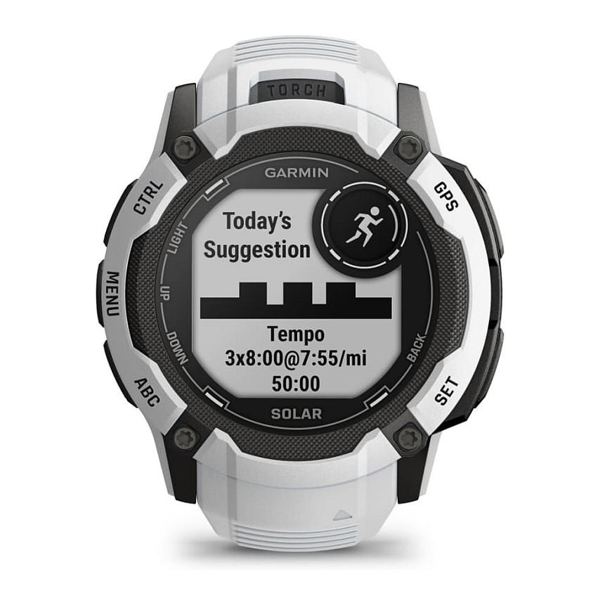 Orë e mençur Garmin Instinct 2X Solar / 50 mm / Solar / GPS / 1.1" – Bardhë - 6
