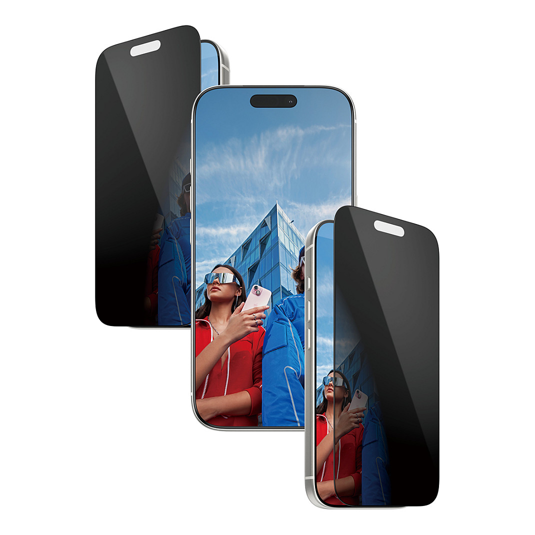 Aksesorë për telefon PanzerGlass 2-Way / Ultra-Wide Fit, for iPhone 17 Pro - Privacy Screen Protector - 1