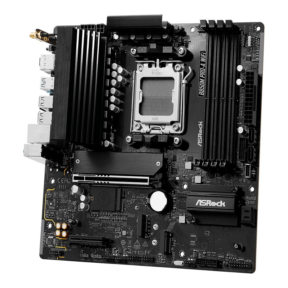 Pllakë Amë AM5 ASROCK B850M Pro A WiFi - 4