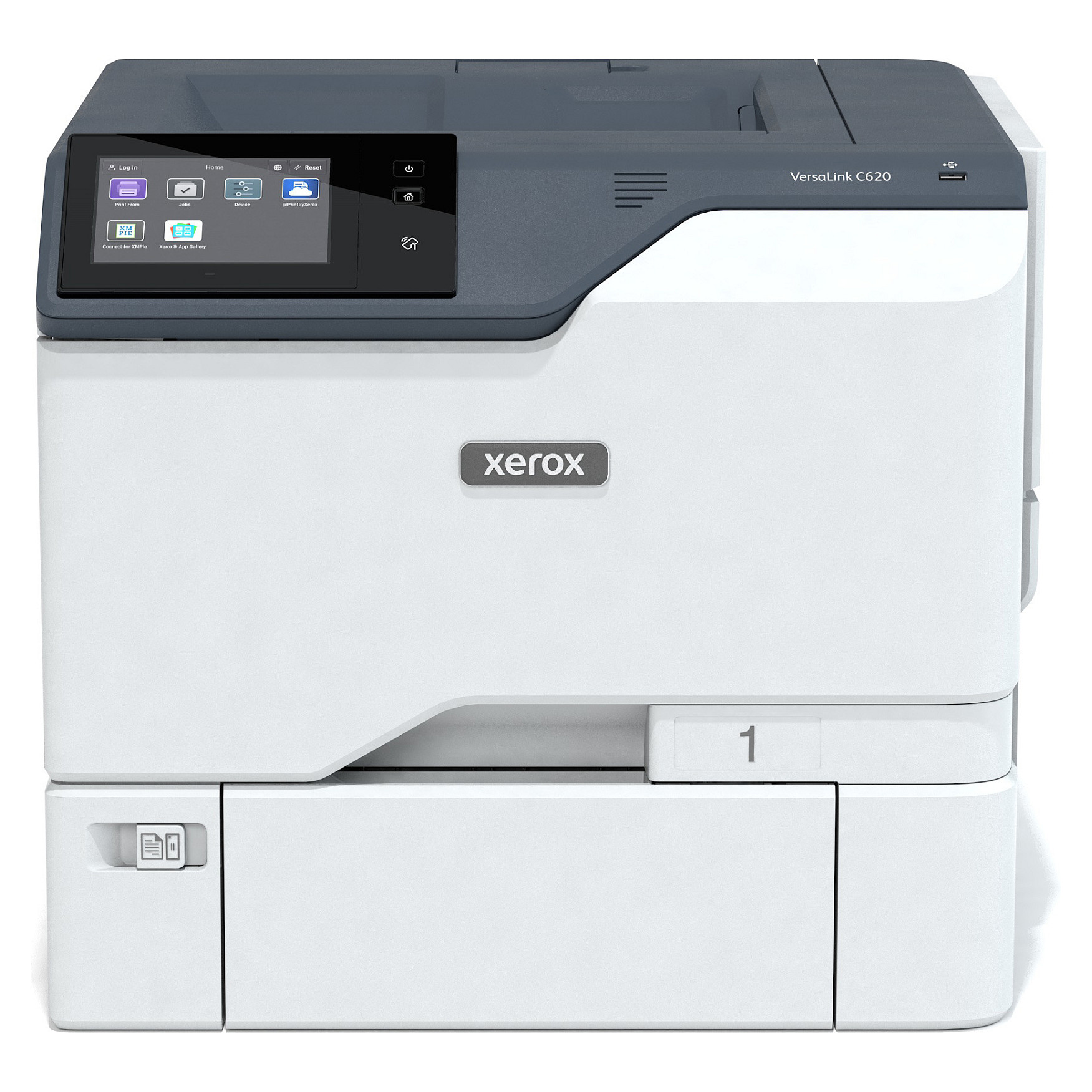 Printer Laser Xerox VersaLink C620V_DN / Laser me Ngjyra / A4 / 1200 × 1200 DPI / Duplex - Gri/Bardhë