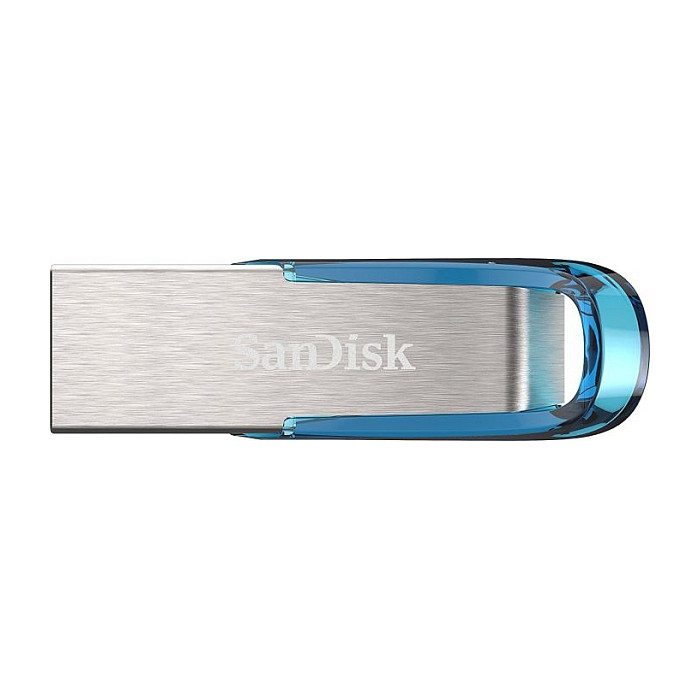 USB Flash Drive STICK 128 GB SanDisk Ultra Flair - 3.2 Gen 1 - Hiri dhe blu - 1