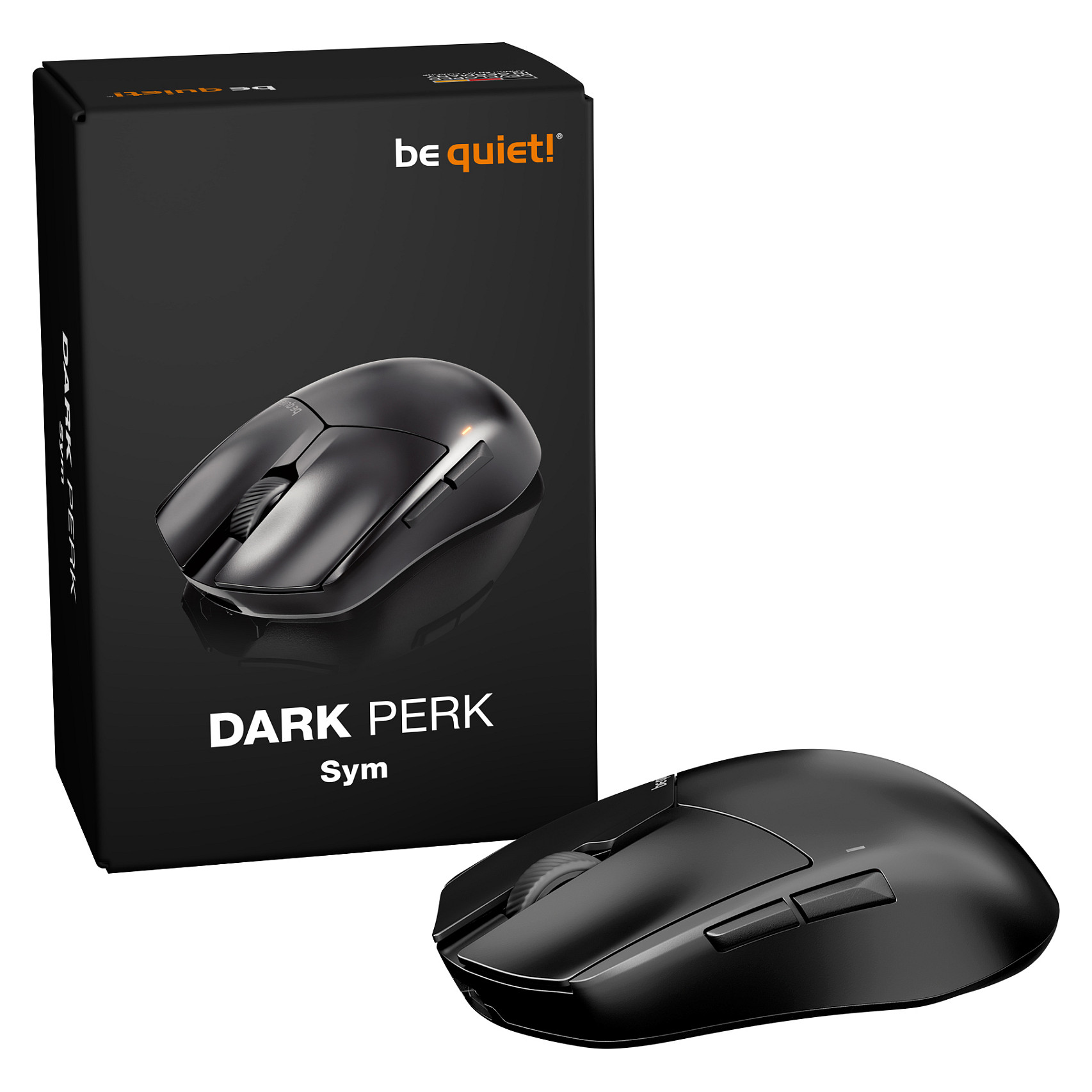 Maus Gaming be quiet Dark Perk Sym Wireless / USB  – Zezë - 8