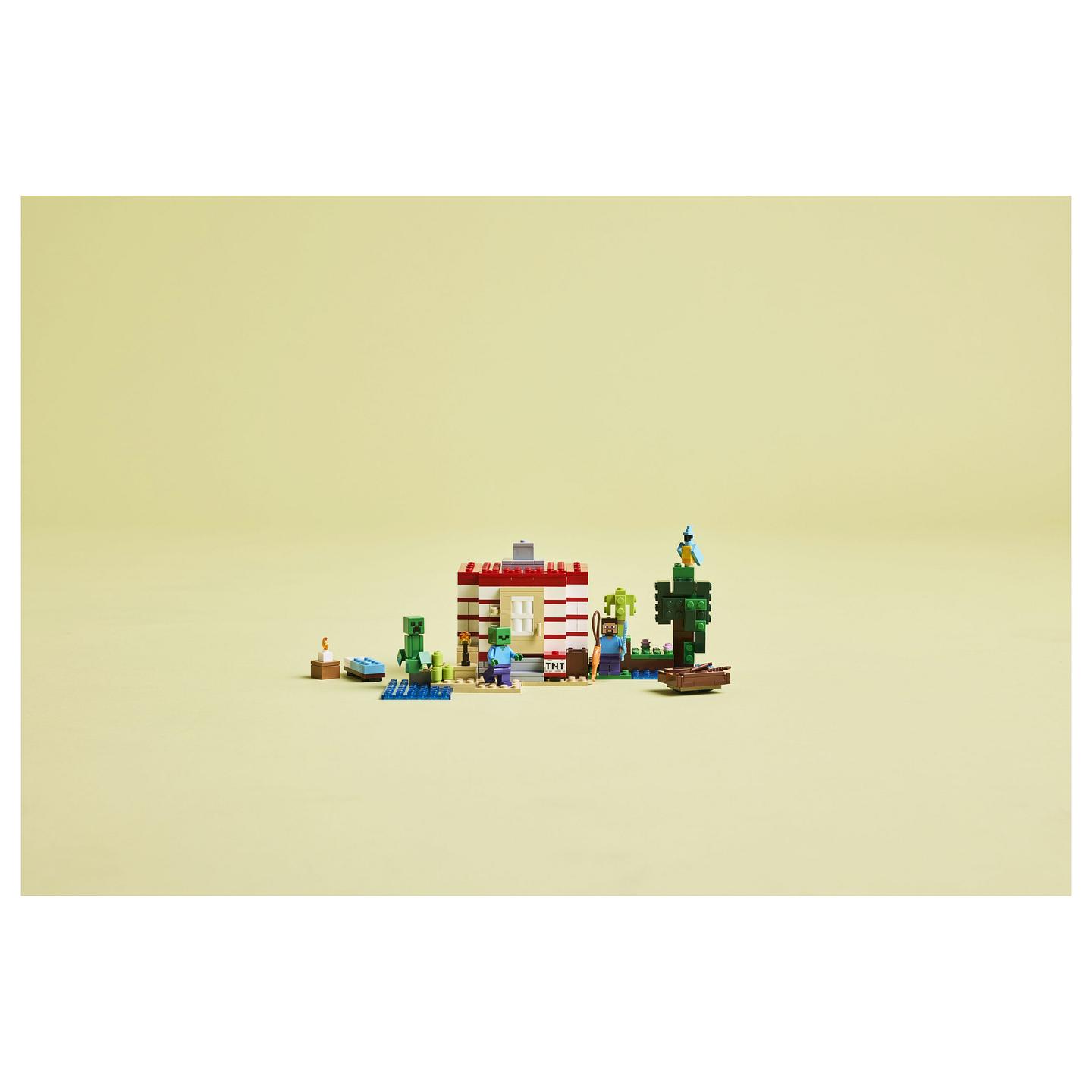 LEGO Minecraft The TNT Jungle House - 16