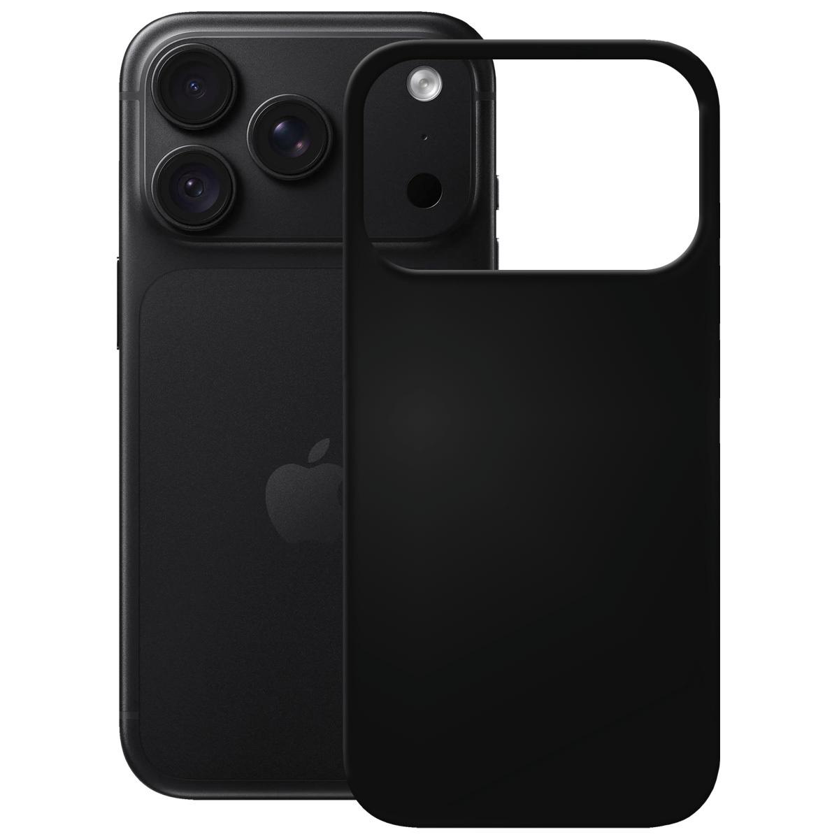 Case për Telefon PEDEA Soft TPU për iPhone 18 Pro - Zezë
