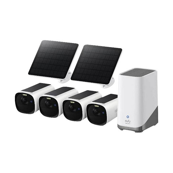 Kit për Kamera Sigurie IP CCTV eufy E8144327 / Wi-Fi / 20 FPS / Me Bateri