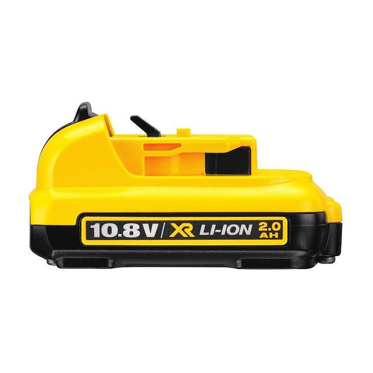 Bateri DeWALT DCB127-XJ, 12V, 2Ah, Li-Ion - Verdhë/Zezë