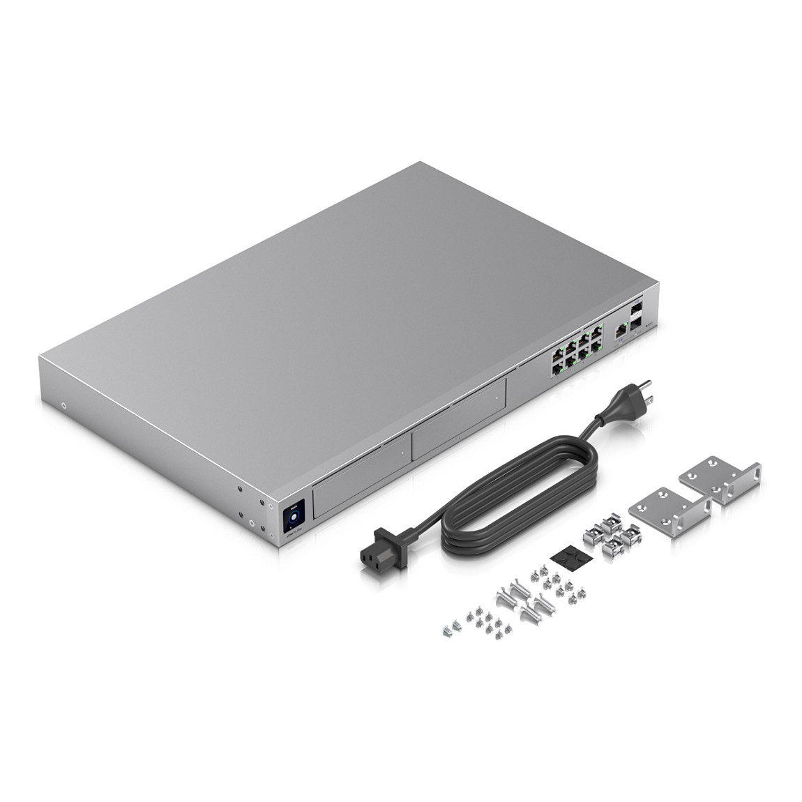 Ubiquiti UniFi Dream Machine Pro Max UDM-Pro-Max – 10G Cloud Gateway, 2.5GbE WAN, IDS/IPS 5Gbps, Firewall, VPN, UniFi Controller, NVR, 1U Rackmount - 8