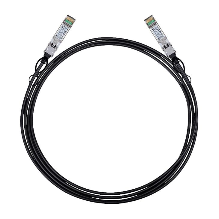 Kabllo DAC TP-Link TL-SM5220-3M, SFP+–SFP+, 10 Gbps, 3 m - Zezë