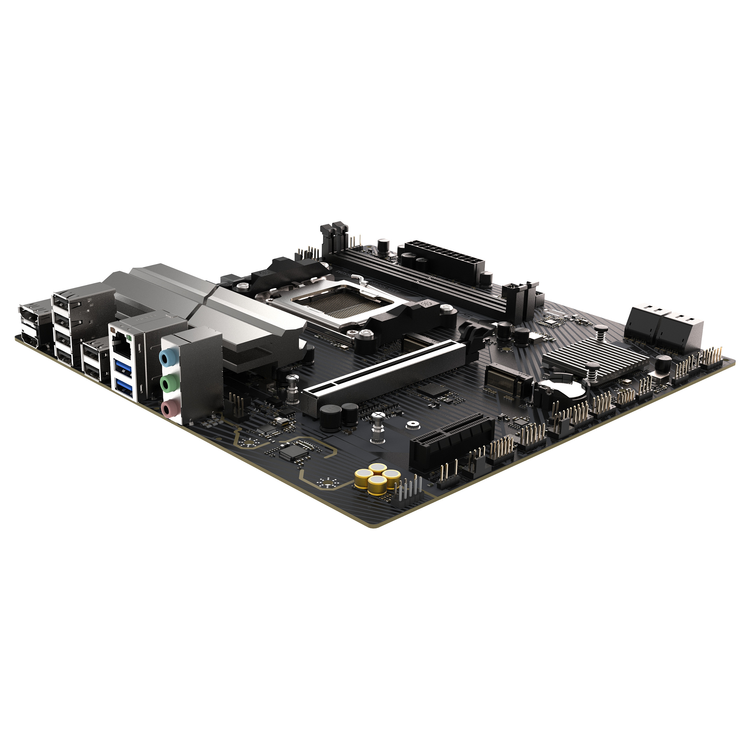Pllakë Amë AMD AM5 SAPPHIRE B650M-E / DDR5 / MicroATX / HDMI+DP - 5