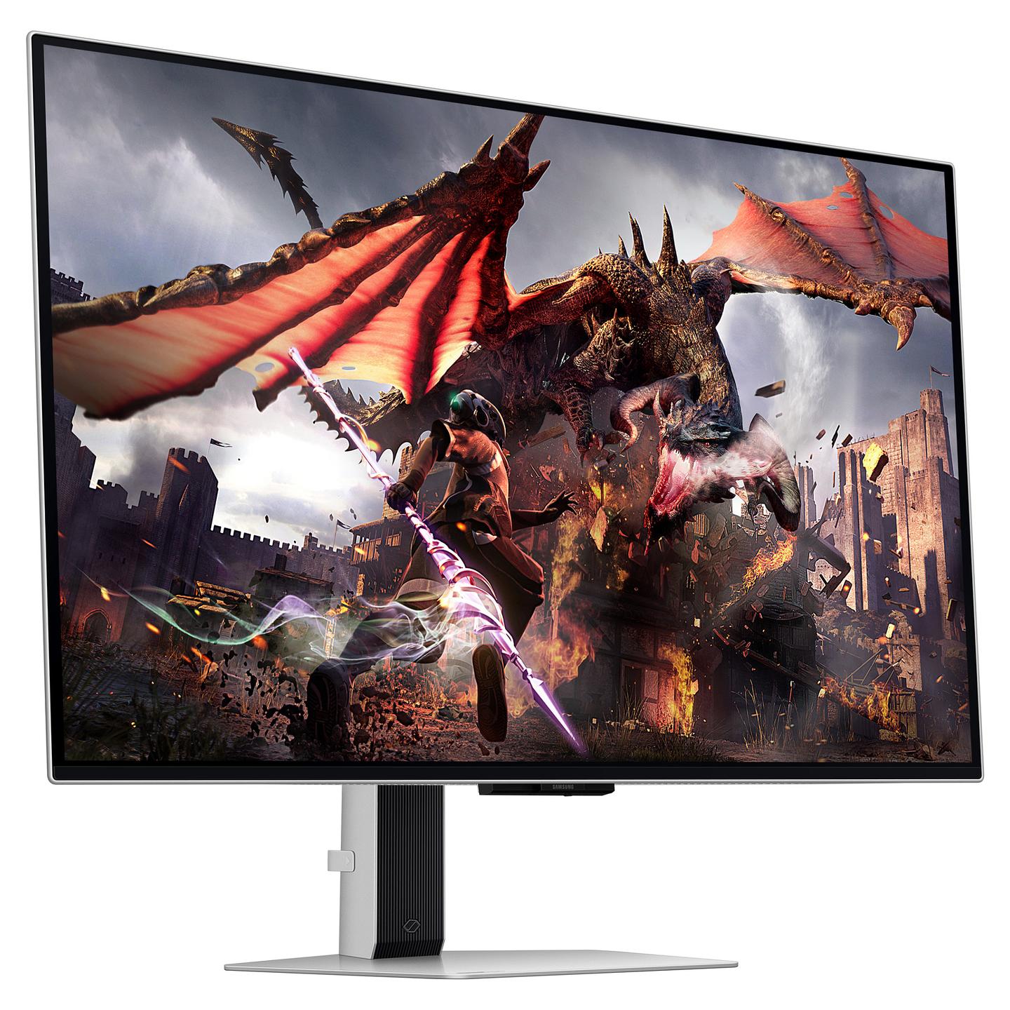 Monitor Gaming Samsung LS32DG802SUXDU, 32", 4K UHD OLED, 240Hz, 0.03ms, HDMI + DP + USB - Argjend - 3