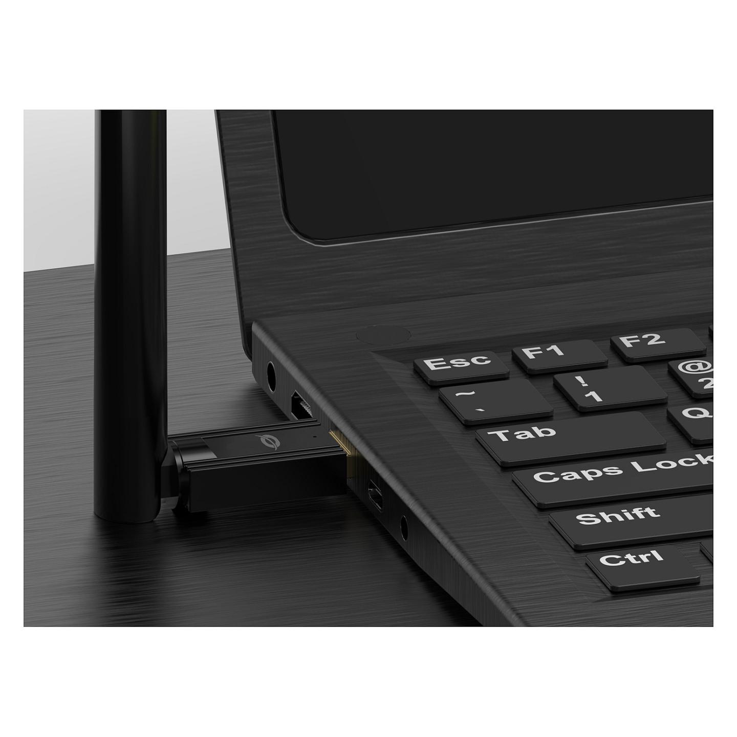 Bluetooth Conceptronic ABBY17B / Bluetooth 5.3 / Antenë e Jashtme 4 dBi / 100 m – Zezë - 6