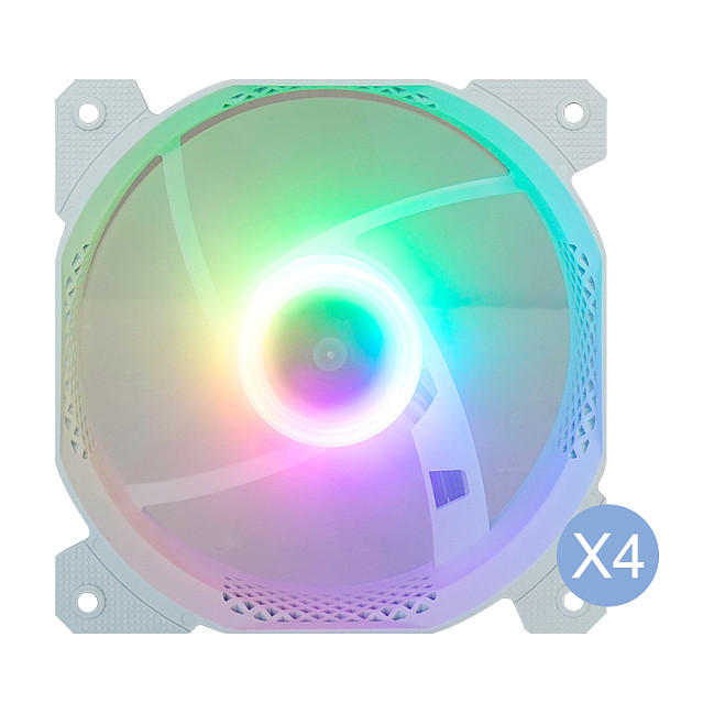 Kasë Midi Montech AIR 100 ARGB TG – Bardhë - 2