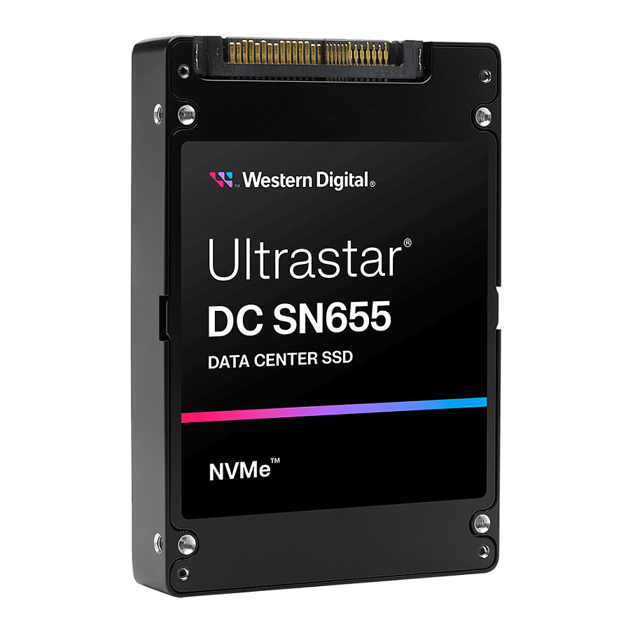 SSD të Jashtme WD Ultrastar DC SN655 / 2.5" / 30.72TB / Datacenter / U.3 PCIe 4.0 NVMe / Internal / WUS5EC0B1ESP7Y3 - 3