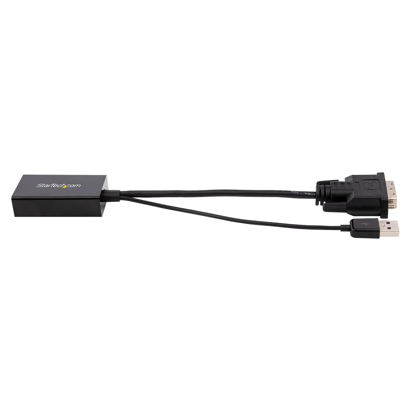 Kabllo DisplayPort StarTech.com DVI2DP2 / DVI-D në DisplayPort / 1920×1200 60Hz - Zezë - 6