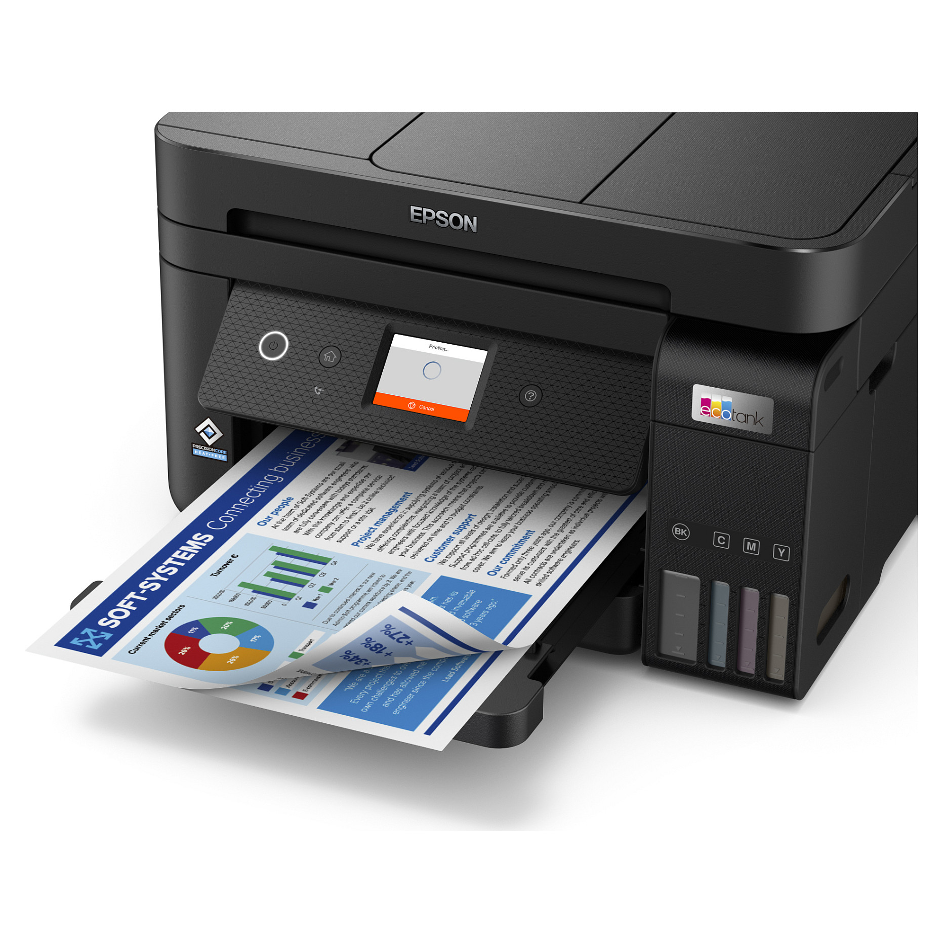 Printer Inkjet Epson EcoTank ET-4850 / 4in1 - Zezë - 9