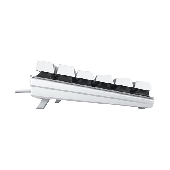 Tastierë Me kabllo Cherry KC 200 MX MX2A / QWERTZ  – Bardhë / Argjendi - 3