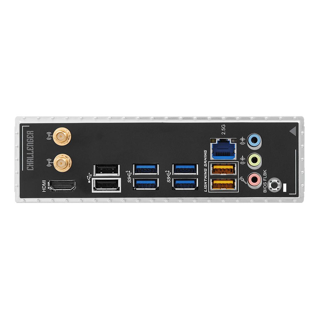 Motherboard ASRock B850M Challenger WiFi, AMD AM5, B850, DDR5, Micro-ATX, PCIe 5.0, Wi-Fi 7, Bluetooth 5.4, M.2 - 6