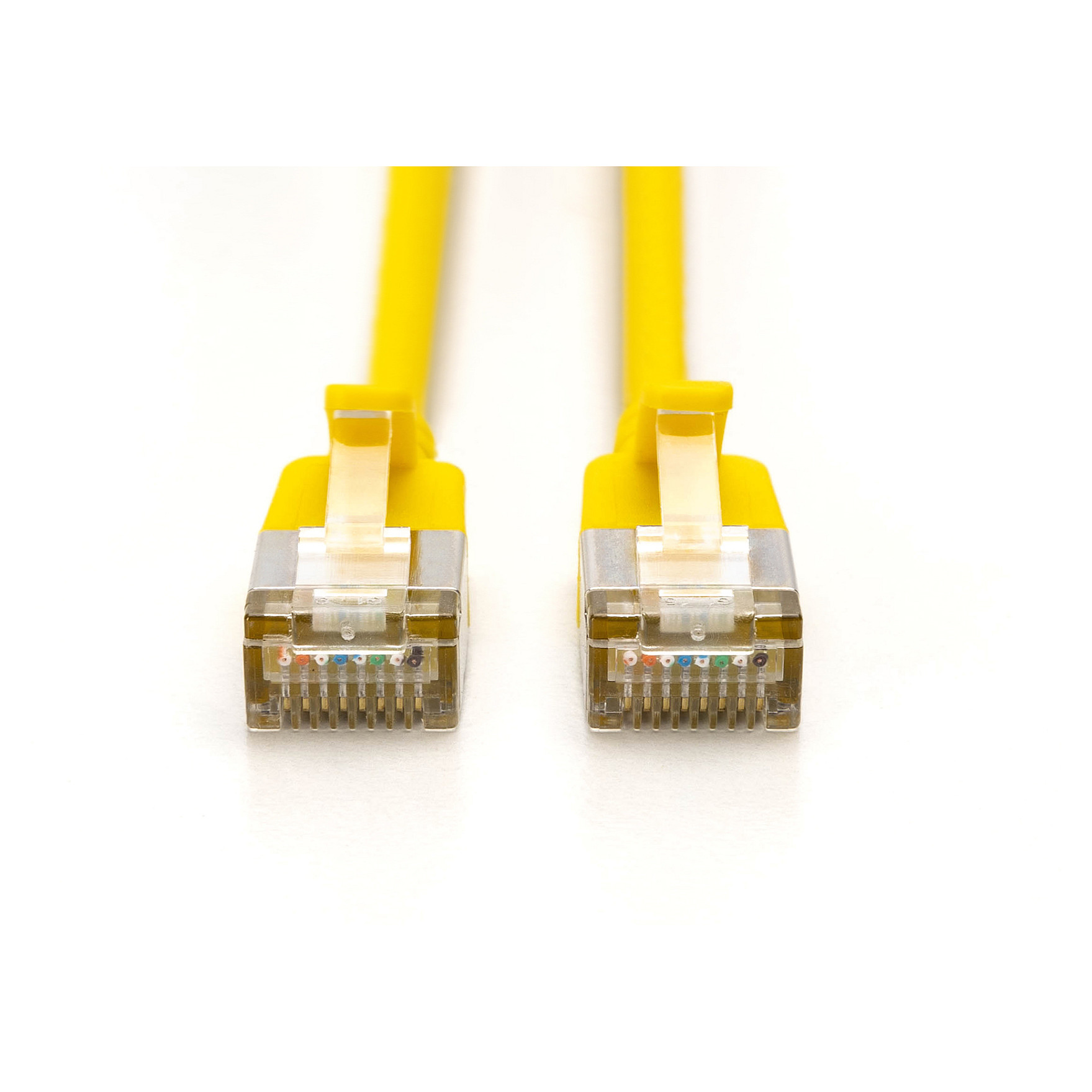 Kabllo për Rrjet DIGITUS Patchcable CAT6A F/FTP Slim 1.50m – Verdhë - 4