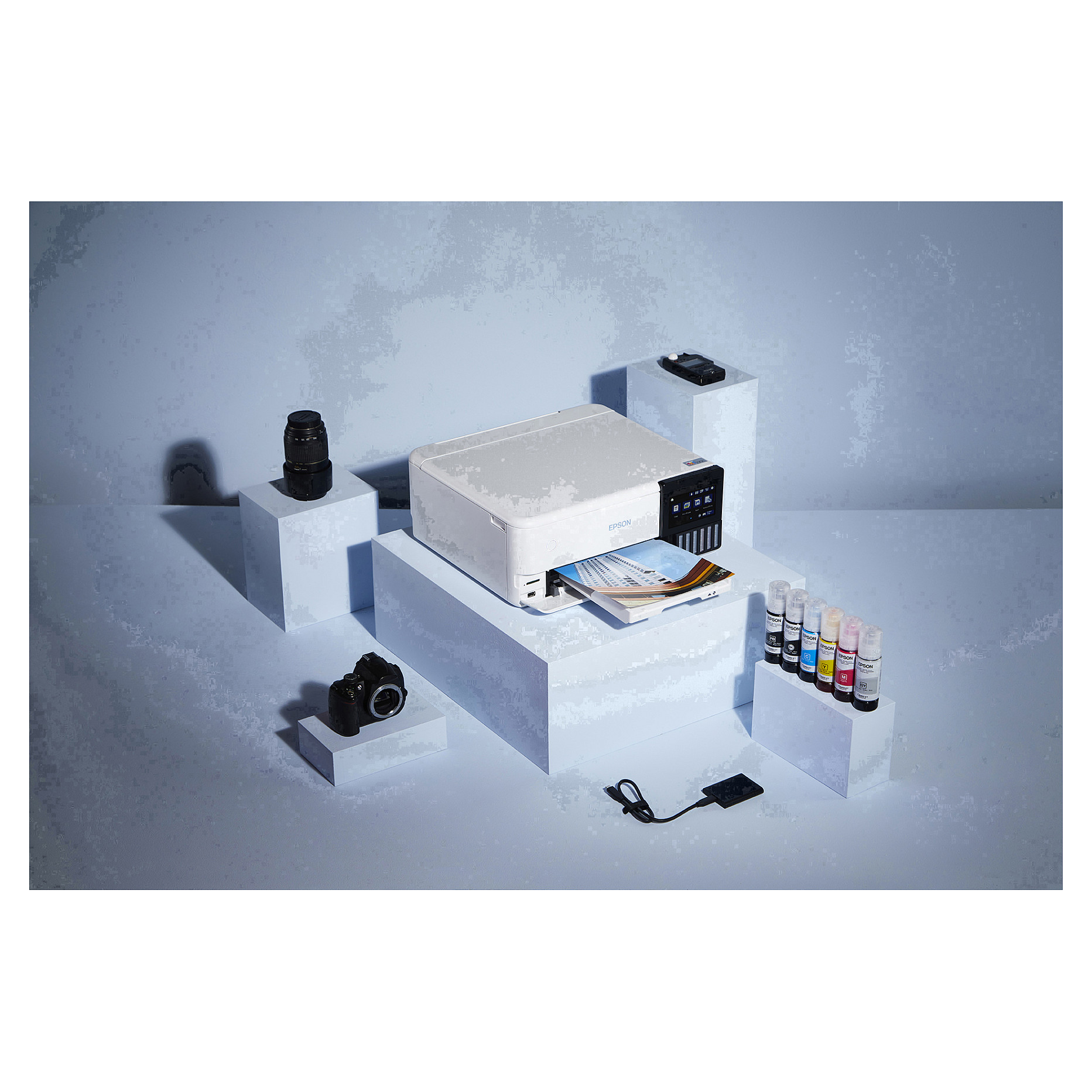 Printer Inkjet Epson EcoTank ET-8500 / A4 - Bardhë - 22
