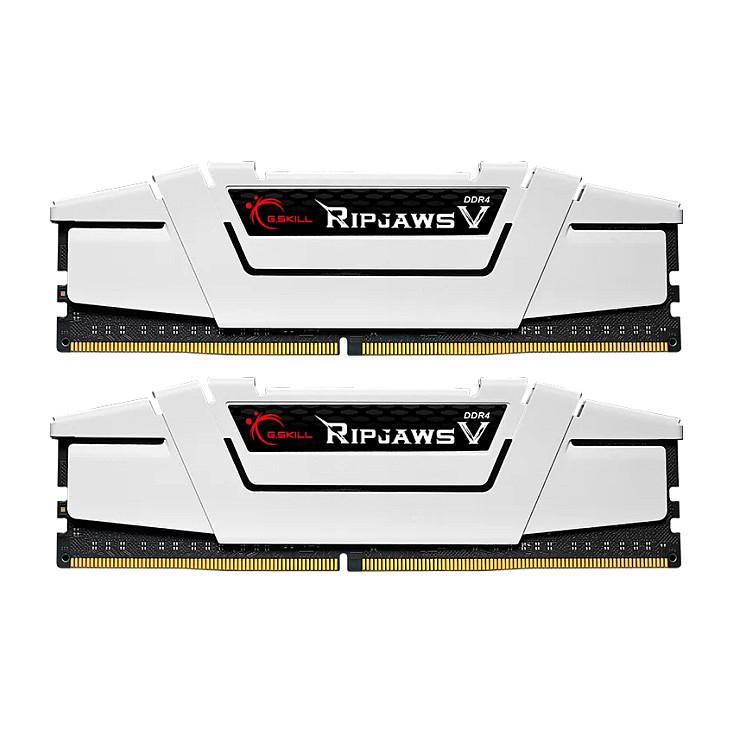 RAM Memorie DDR4 G.SKILL Ripjaws V, 32GB (2x16GB), DIMM, 3600MHz, CL18, Intel XMP 2.0 - Bardhë