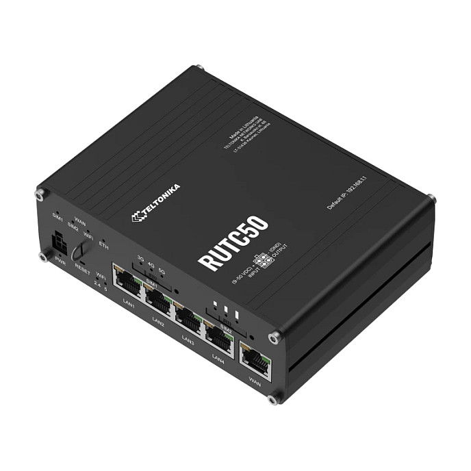 Ruter Teltonika Networks RUT C50 / Industrial 5G - 2