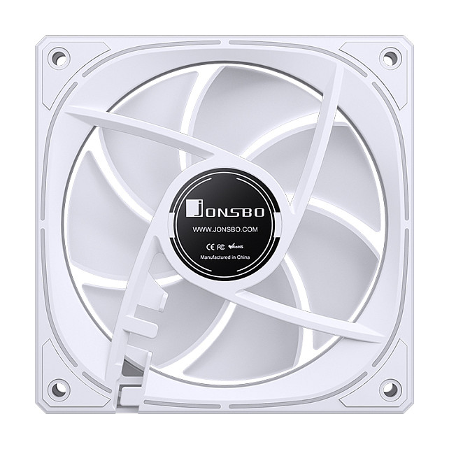 Ftohës për Kasë Jonsbo FR-505 / 120mm / 800-1800 RPM / ARGB / PWM – Bardhë - 10