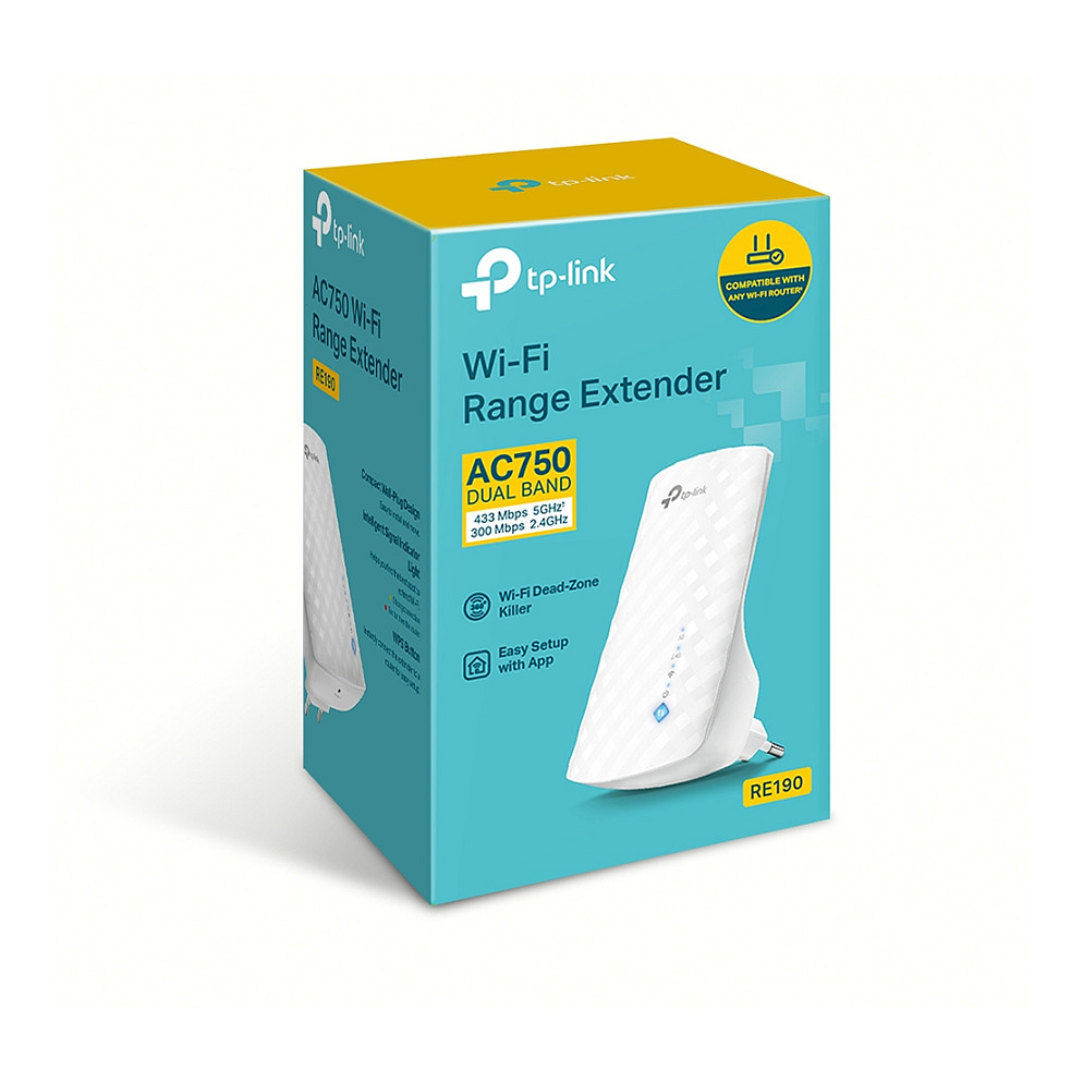 TP-LINK RE190 – AC750 Wi-Fi Range Extender - 7